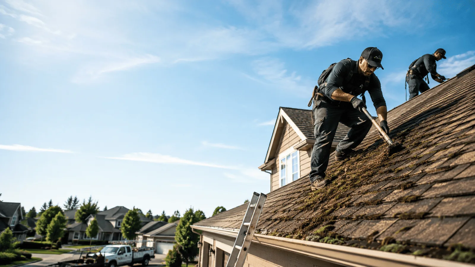 Roof Moss Removal in Perkins, OK near me